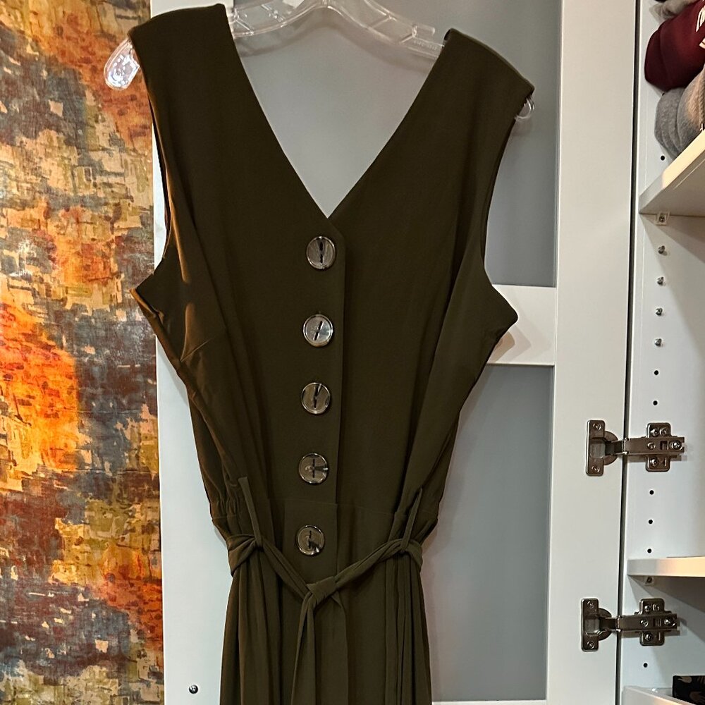 Nina Leonard Jumpsuit (1X) 
NEW
